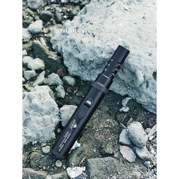 【哆哆購】ISE MOUNT戶外黑武士點火器露營燒烤噴槍可循環充氣防風打火機