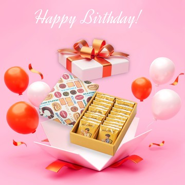 快速出貨｜🎁經典生日禮 I 🍁 楓糖奶油夾心餅乾(紙盒9片/18片)《完美禮品本舖》