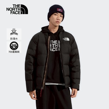 【新年款】男款黑色DWR防潑水羽絨外套｜8DRAJK3