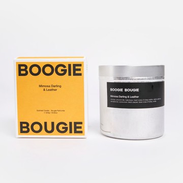 BOOGIE BOUGIE香氛蠟燭520g 含羞草與皮革