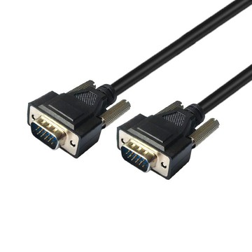 DB15串口線15針公對母延長線2排1并口串口銅芯線db25vga連接線【宜家良品百貨】