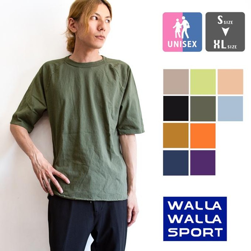 WALLA WALLA SPORT ワラワラスポーツ 】 1/2 LOOSE BASEBALL TEE