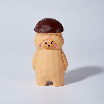 Mura 杏鮑菇人木雕