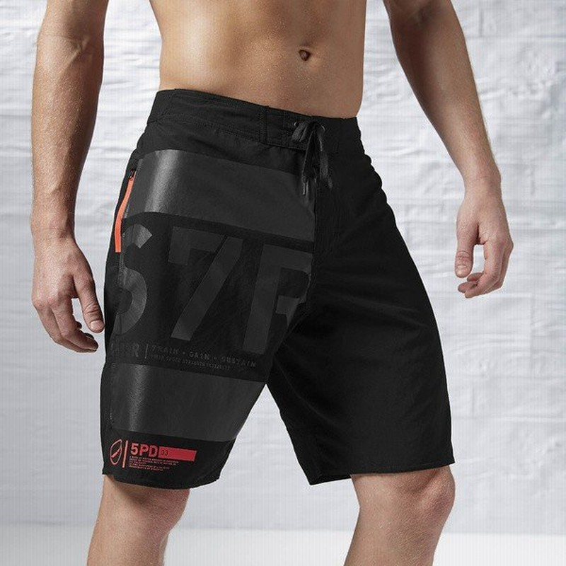 Reebok リーボック メンズスポーツウェア ショートパンツ ワンシリーズ Ulw グラフィックボードショーツ Bq463 1279 メンズ ブラック 通販 Lineポイント最大0 5 Get Lineショッピング