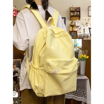 蘇在在同款書包女初中女生高中生2024新款高顏值韓版大容量雙肩包