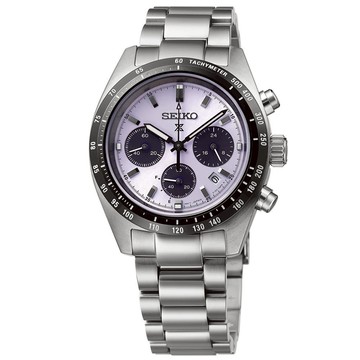 SEIKO精工 PROSPEX 2025世界田徑錦標賽 江戶紫 太陽能計時腕錶 V192-0AP0P/SSC955P1