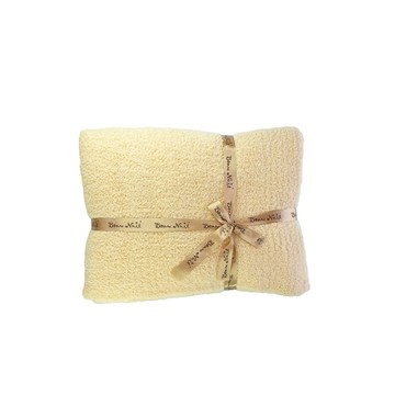 Bonne Nuit - 柔舒Twin毯-稻色(米黃色) (137 x 187 cm)