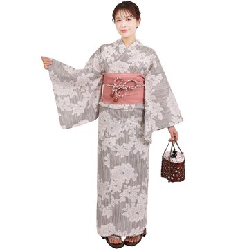 日本 和服 浴衣 女性 浴衣 腰封 2件組 S/F Size x14S/F-21