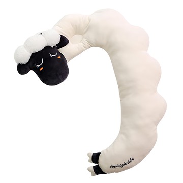 GOOD NIGHT BABY 動物造型兒童抱枕  58 x 77 x 15cm  綿羊象牙白