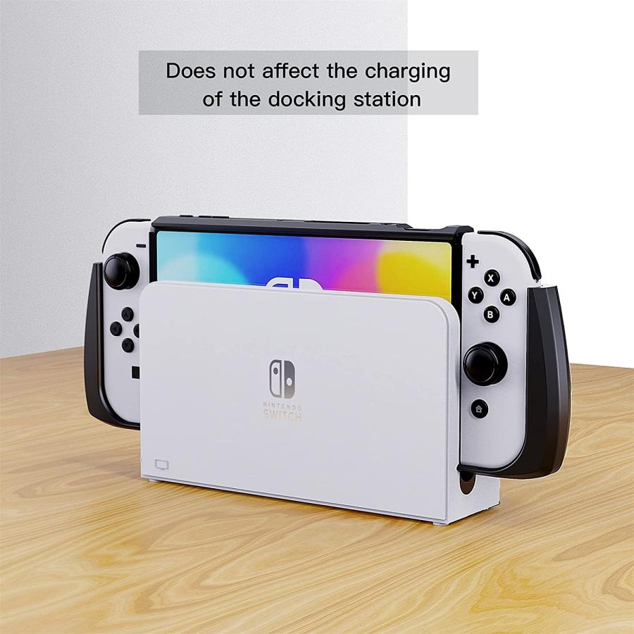 Benazcap Dockable Case Compatible with Nintendo Switch OLED Model 2021, Upg