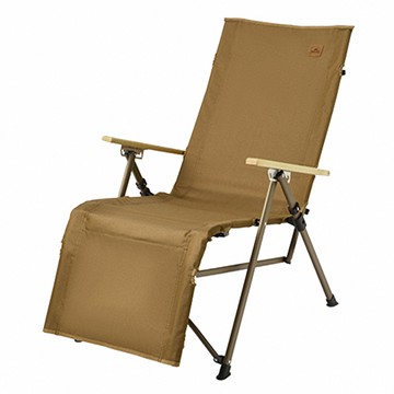 Naturehike 挪客 暮望T08速開一體腳拖休閒躺椅  深咖色  1個