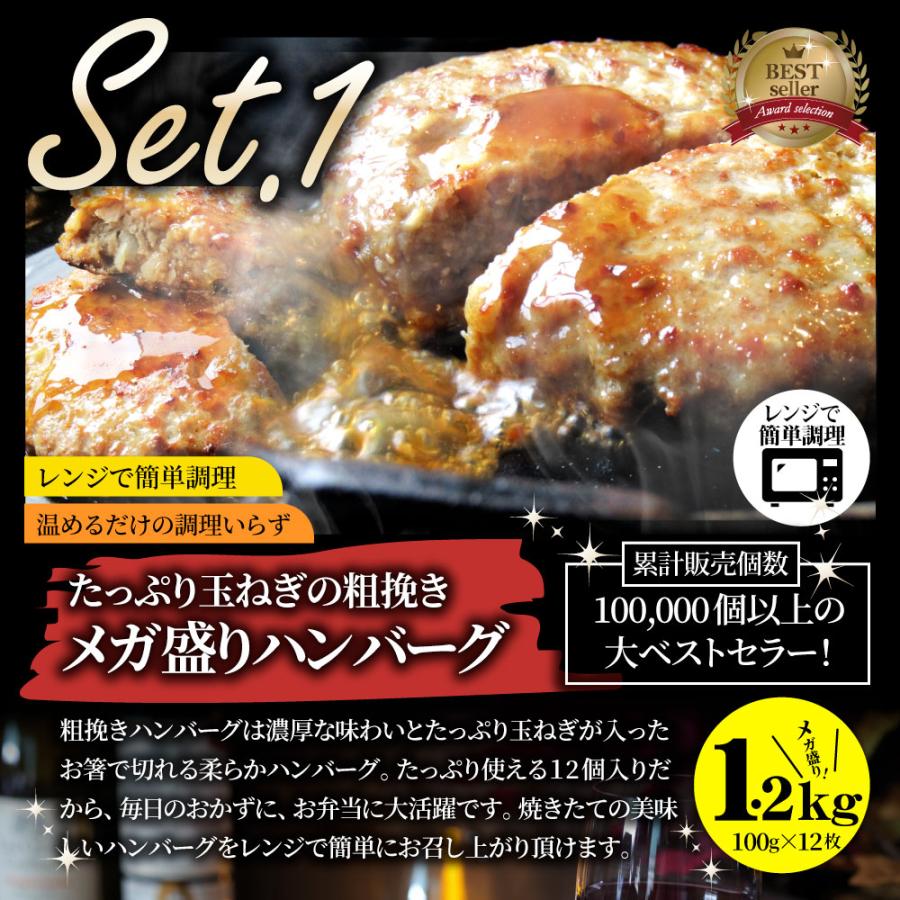 2024 肉の福袋 ブロンズ メガ盛り 総重量2.25kg（7種 食べ比べ) 牛肉 焼肉セット 焼肉 ソーセージ ハンバーグ