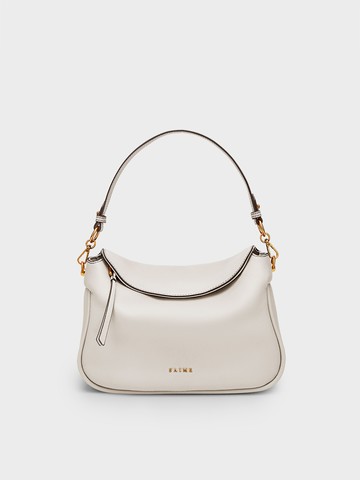 S'AIME Prime 2WAY頭層真皮拉鍊軟包(M)