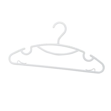 【+O家窩】MIT 佐伊多功能薄型防滑無痕衣架-40入-2色可選 送萬能清潔刷1組-香草白