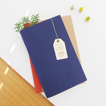 Hello DunDun 哈囉•登登系列  3個月計畫本 B type  03.藍