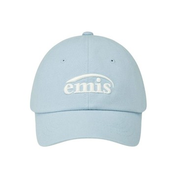 韓國 emis (KIDS) NEW LOGO BALL CAP 韓國製 兒童新LOGO棒球帽 藍色BLUE