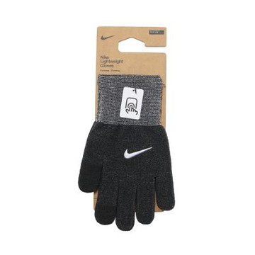 Nike 跑步手套 Dri-FIT Lightweight Knit 黑 男款 觸控 N1012396-012