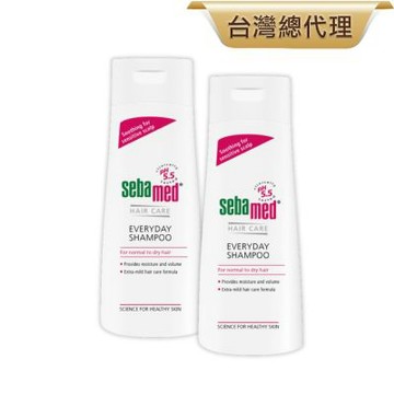 sebamed施巴 溫和洗髮乳200ml二入