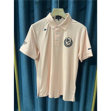 J066 韓國高爾夫男t恤短袖透氣golf衣服修身薄款夏季服裝彈力