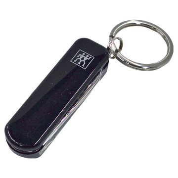 德國 ZWILLING 雙人牌 Classic Inox 多功能不鏽鋼瑞士刀 黑色  1支