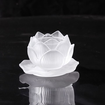 線香插琉璃蓮花香爐家用香薰座檀香茶道香托室內中式禪意香架擺件 c7301