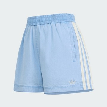 Adidas 愛迪達 Denim Shorts KY3170 女 短褲 運動短褲 休閒短褲 藍 亞版 丹寧