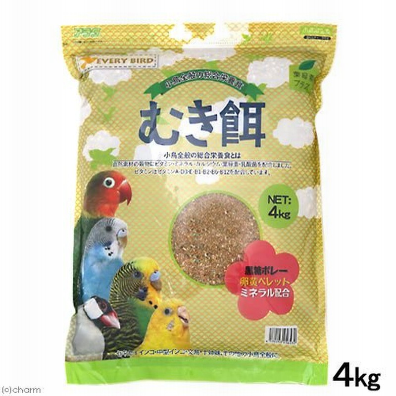 超可爱 NPF エクセル 中型インコ 500g 鳥 フード 餌 えさ 種 穀類 ペットフード 鳥の餌 アラタ エブリバード むき餌 4kg ペット用品〔代引不可〕