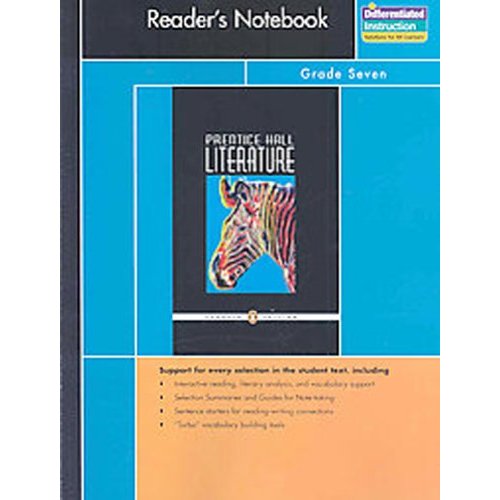 Prentice Hall Literature  Penguin Edition Reader's Notebook Grade