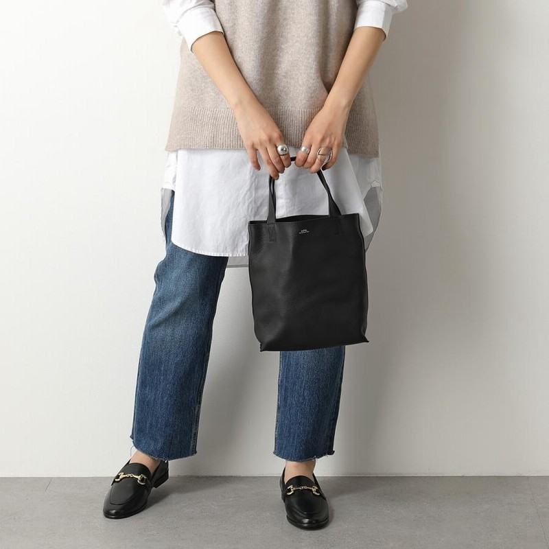 APC A.P.C. アーペーセー ショルダーバッグ cabas maiko small PXBOK