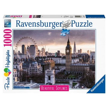 Ravensburger 維寶 拼圖 倫敦 Set 1000片 美麗的天際線  1盒