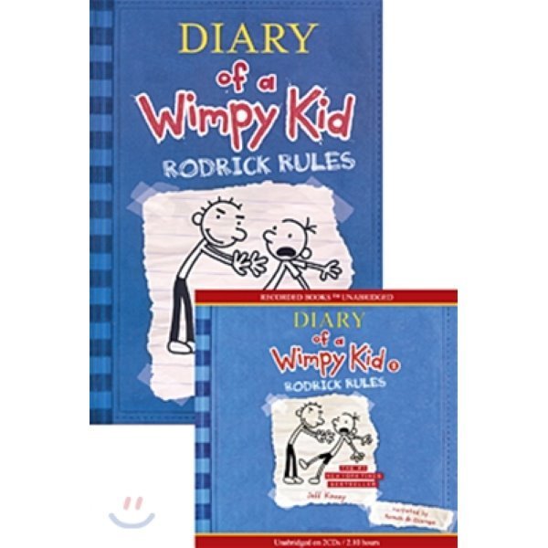 Diary of a Wimpy Kid 2：Rodrick Rules（Book CD）Jeff Kinney