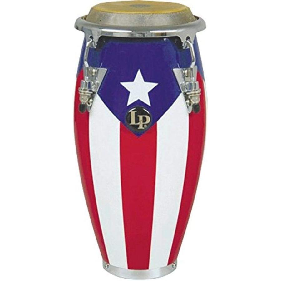 LPM198-PR LPMC Mini Tunable Puerto Rican Flag Wood Conga