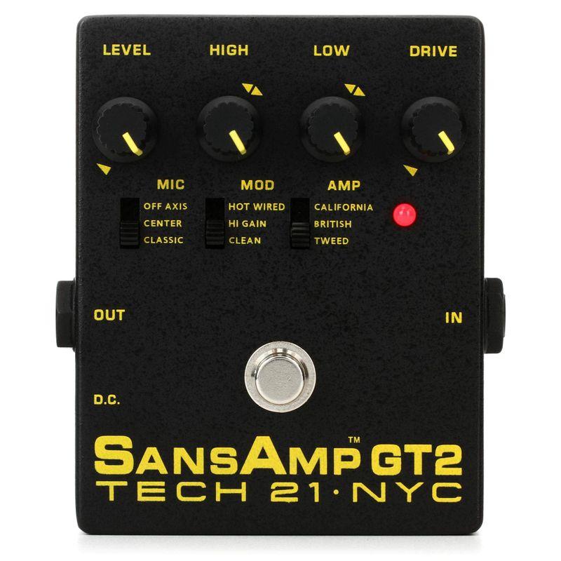 TECH21 SANSAMPギター用 チューブアンプ・シミュレーター GT2 国内正規品