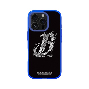 iPhone 16 Pro Clear 激光藍 - 職棒-中信兄弟 Brothers - 素描LOGO