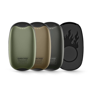 ADAMOUTDOOR USB充電式磁吸雙入組掌心暖爐