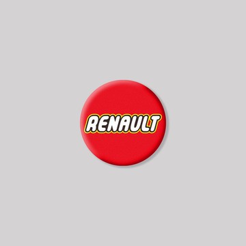 RENAULT/TOY/圓形/鋁牌飾貼 SunBrother孫氏兄弟