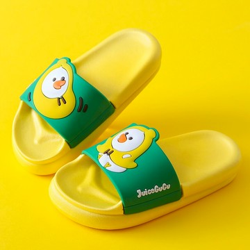 兒童拖鞋夏男防滑軟底卡通室內男童女童寶寶露趾家居親子女涼拖鞋