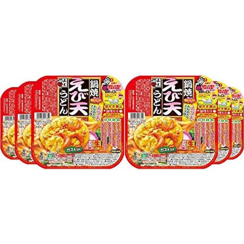 五木 鍋焼えび天うどん 220g×6個