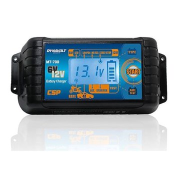 MT700 多功能智慧型微電腦自動電池電瓶充電器&檢測器 ( 6V / 12V ) 多種電池和鋰鐵電池非常適用