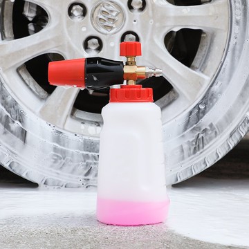 洗車泡沫噴壺PA壺家用高壓洗車水槍神器洗車機頭專用噴泡沫器配件