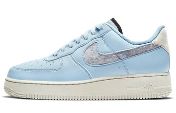 WMNS AIR FORCE 1 07 SE RECYCLED WOOL PACK - LIGHT ARMORY BLUE