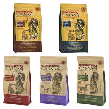 Carna4卡娜芙-無穀狗用飼料10lb/13lb-皮膚保健/腸胃保健配方(任選口味)