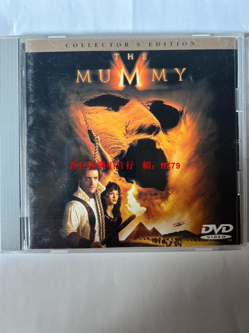 木乃伊 盜墓謎城 日版DVD 帶側標 碟面完美無劃痕 日版2區碟 全區影碟機播放