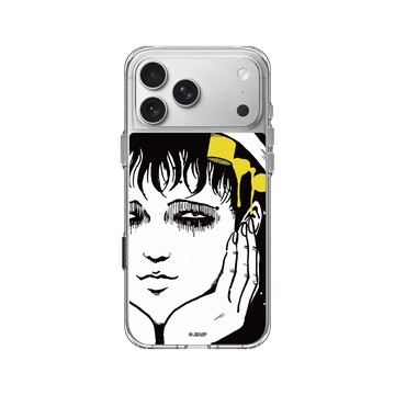 iPhone 17 Pro Max Clear Case（相機按鈕） 透明 - 伊藤潤二驚選集 Junji Ito - 抽色設計款 - 雙一