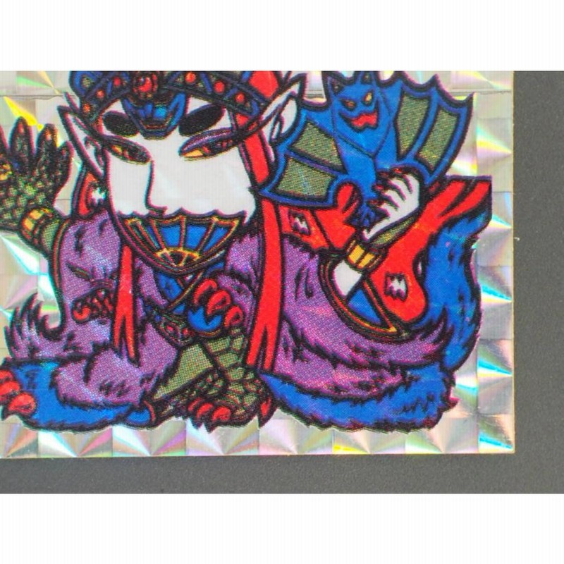 当時物 引き物 パチシール ロッチ 下手絵 ロッテ ビックリマン 悪魔VS