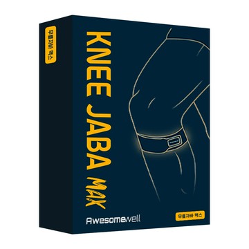 AwesomeWell Knee Jaba Max 運動護膝  760 x 35 mm  1個  護膝 黑色