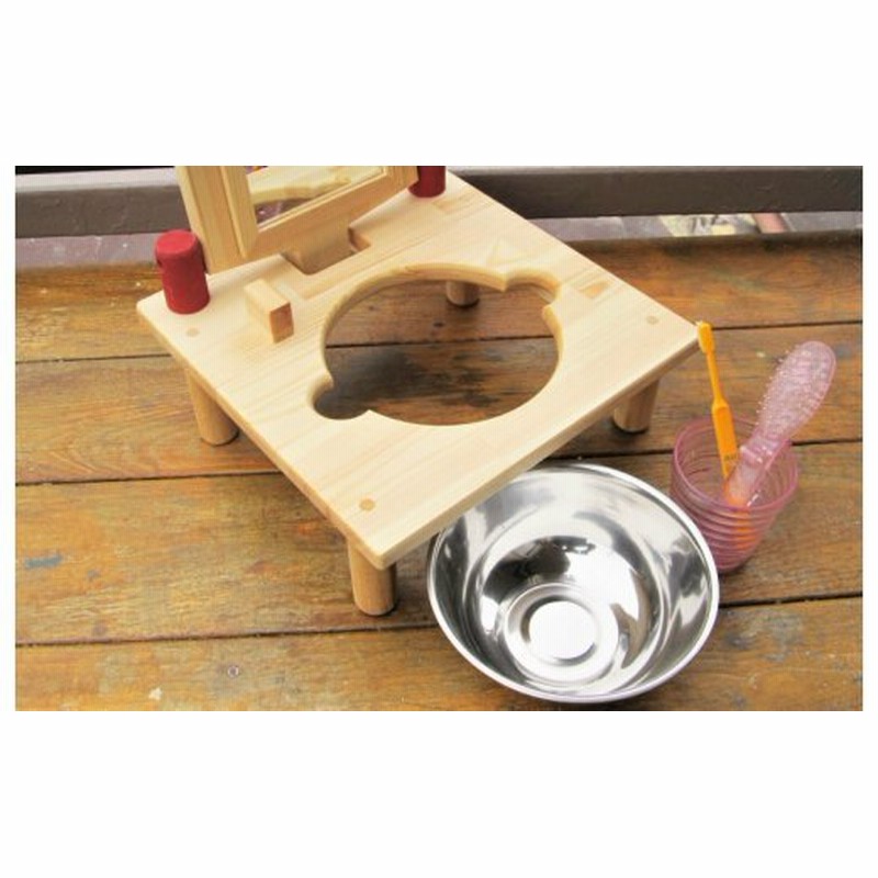 0c064 手作り木製ミニドレッサー はみがきトレーニング 通販 Lineポイント最大4 0 Get Lineショッピング