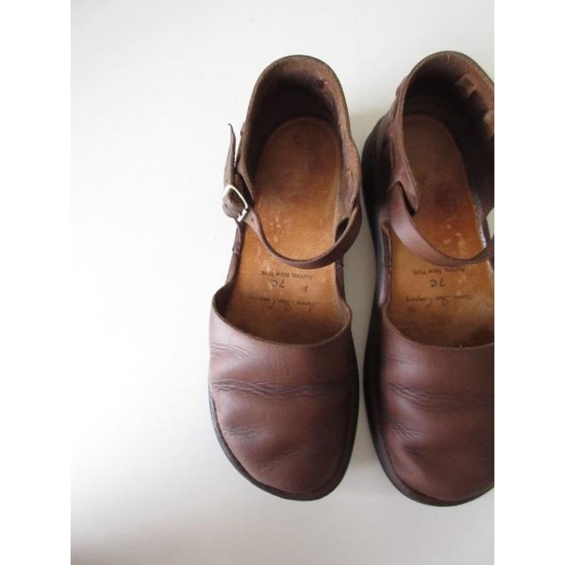 オーロラシューズ 7C ニューチャイニーズ レザー ブラウン AURORA SHOES / オーロラシューズ NEW CHINESE BROWN 7C/24.5cm