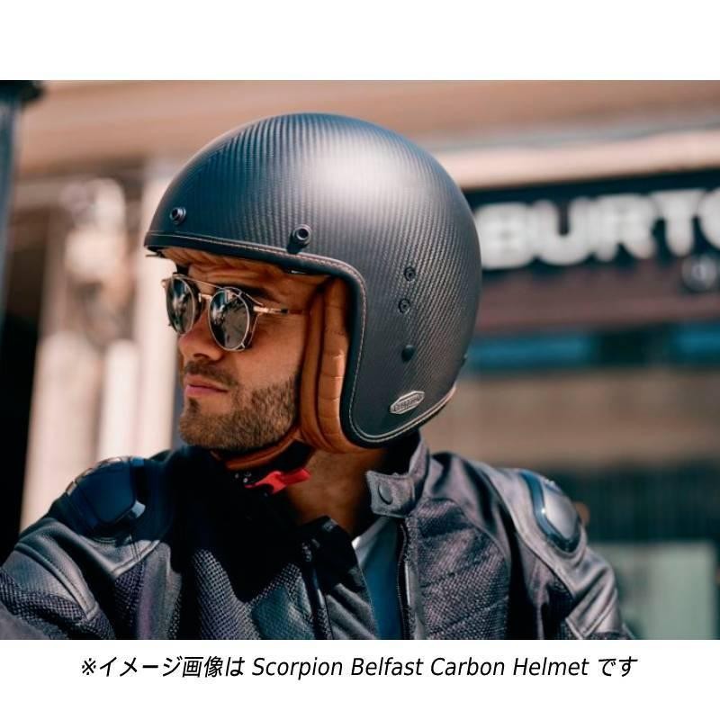 カーボン】Scorpion スコーピオン Belfast Carbon Lofty ジェットヘルメット ライダー バイク オンロード ストリート  ツーリングにも かっこいい おすすめ | LINEブランドカタログ