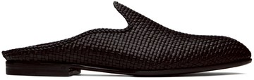 Lardini 黑色穆勒鞋
